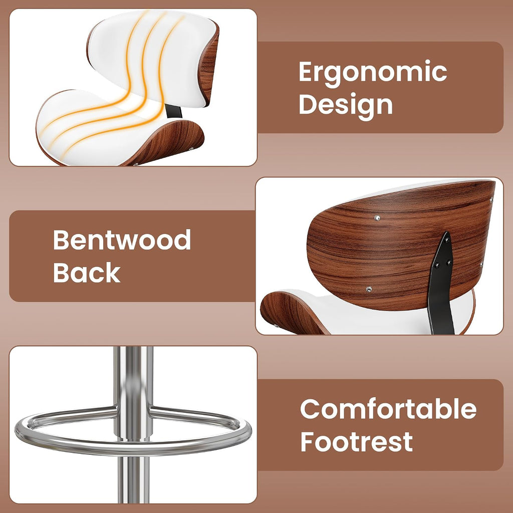 Adjustable Bar Stools Set of 2