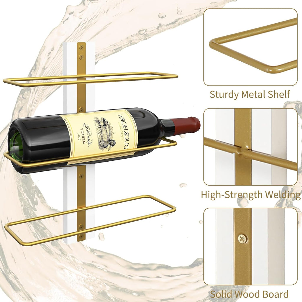 Wall-Mounted Wine Rack