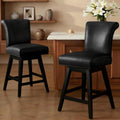26" Swivel Bar Stools Set of 2