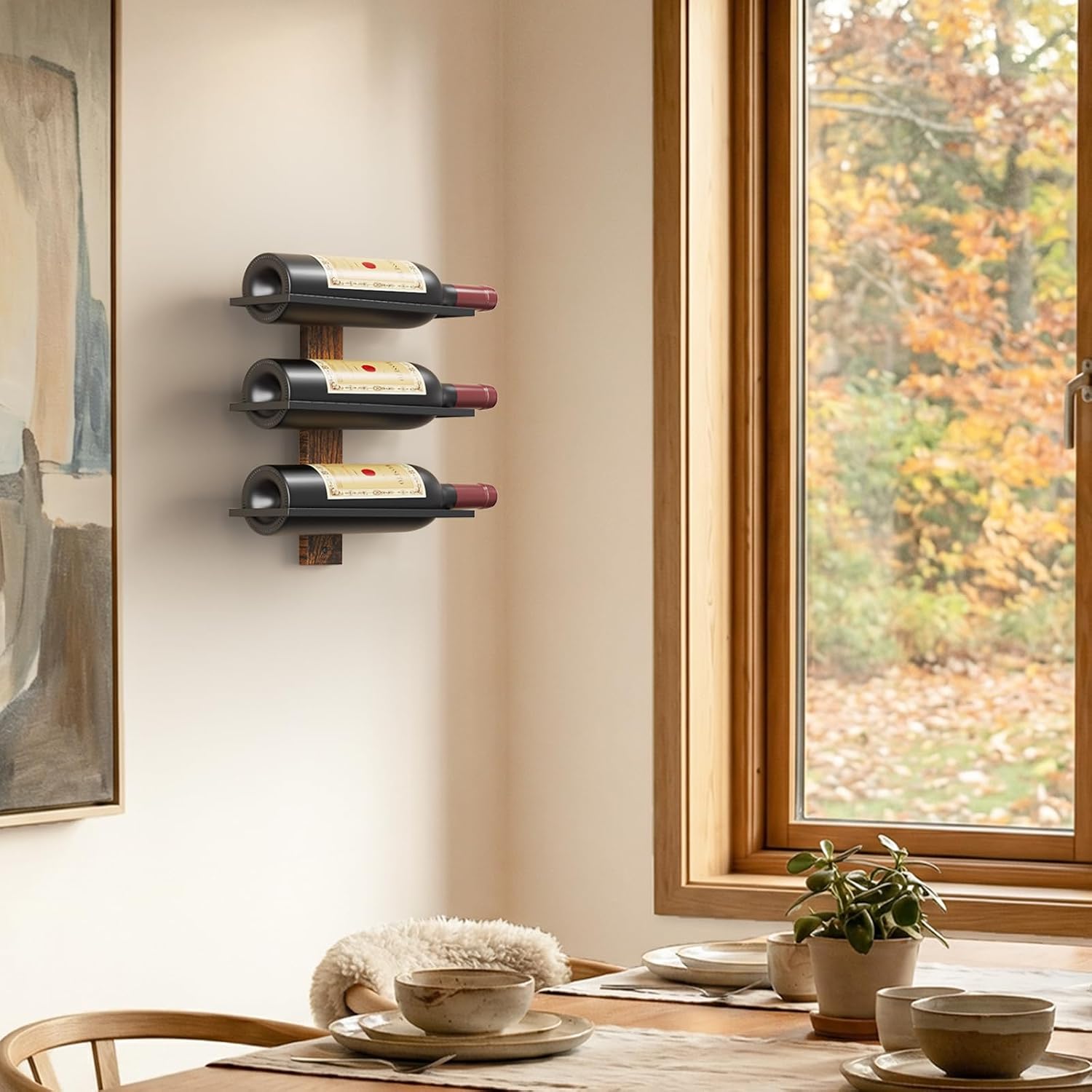 Wall Mounted Wine Rack
