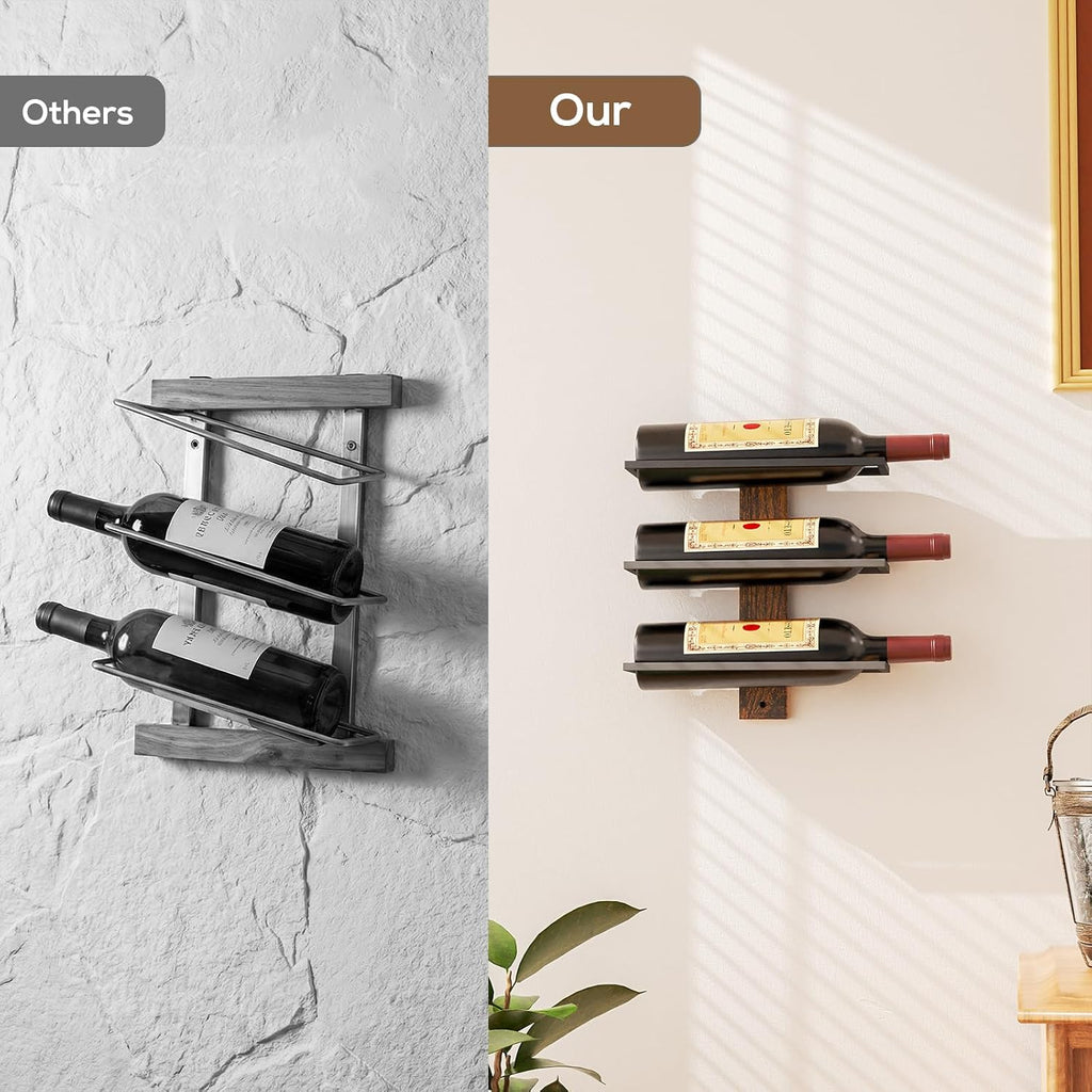 Wall Mounted Wine Rack