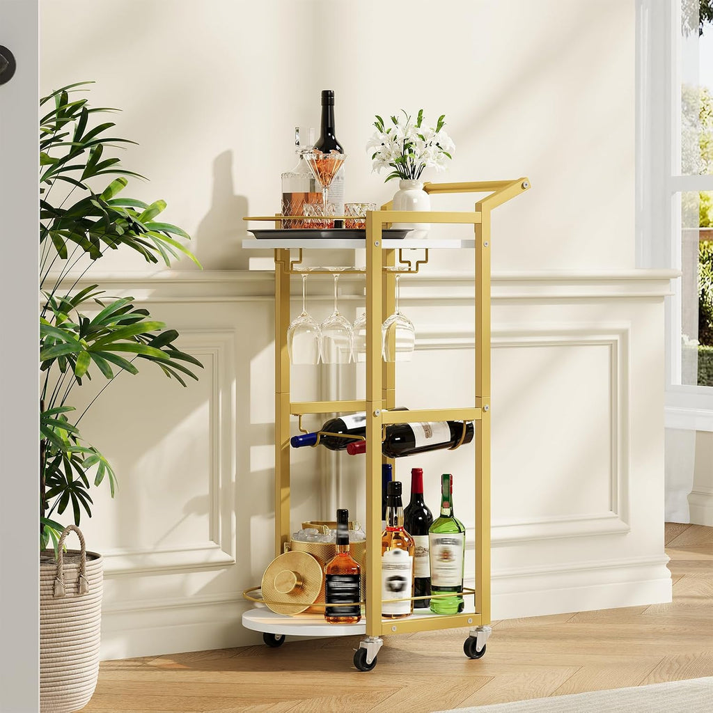 Rolling Bar Cart