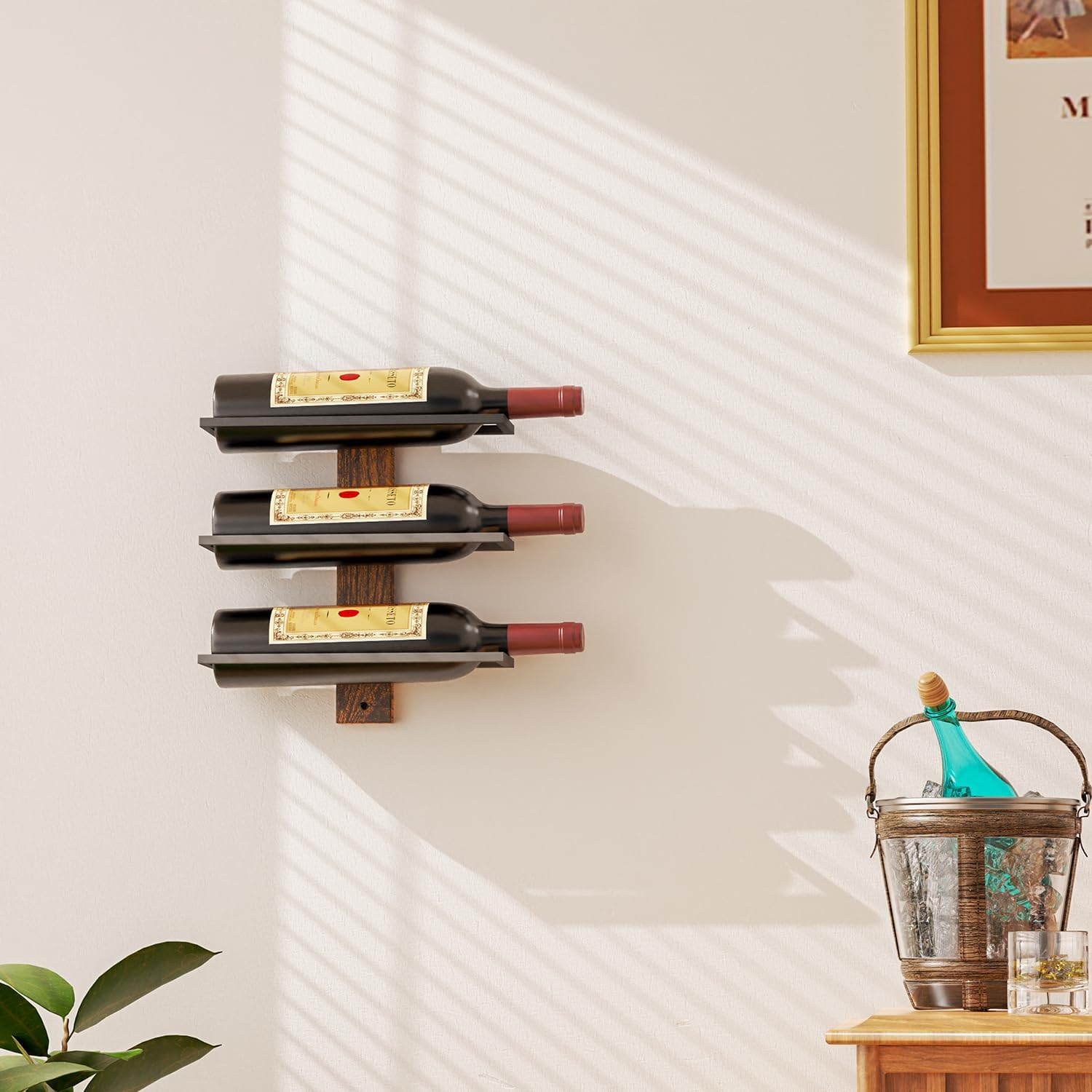 Wall Mounted Wine Rack