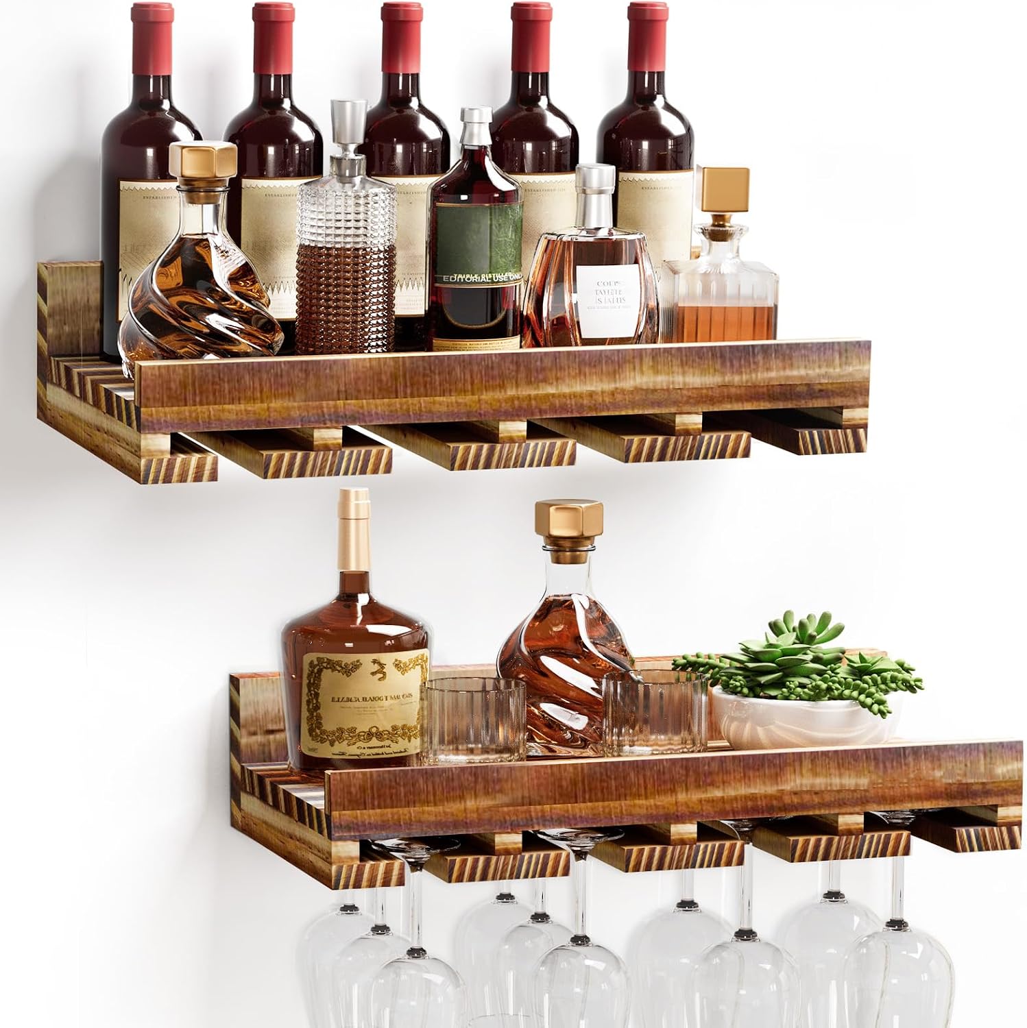 Wall Mounted Wine Rack