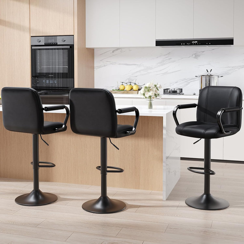 Adjustable Bar Stools Set of 2