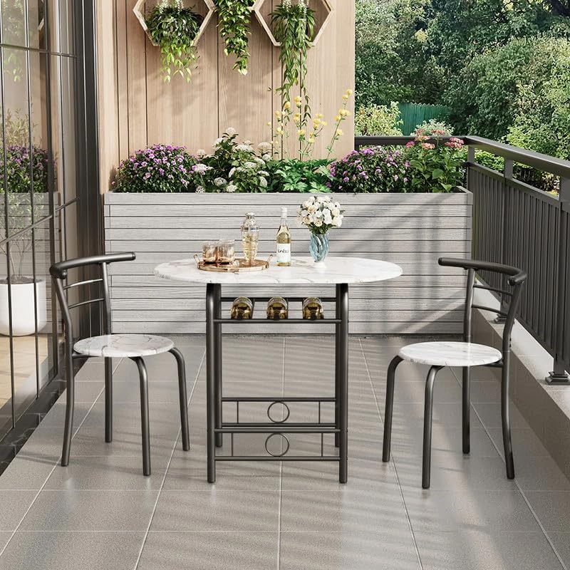Round Dining Table Set