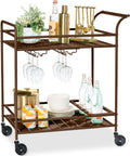 Best Choice Products 2-Tier Bar Cart