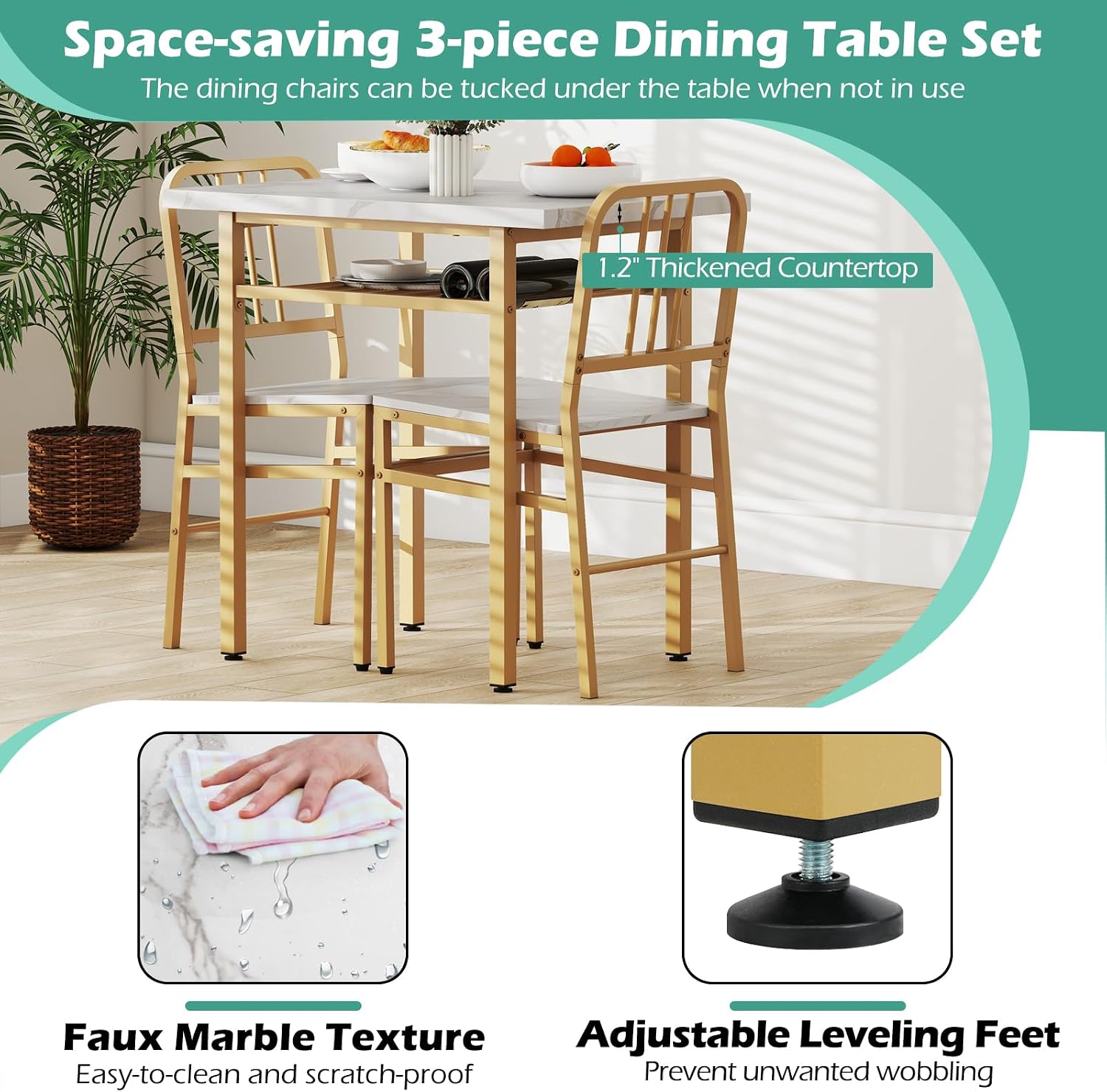 Rectangular Dining Table Set