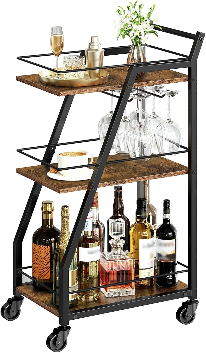 3-Tier Bar Cart