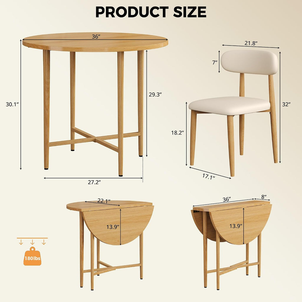 Round Dining Table Set