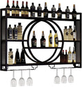 LED Wall Mounted Wine Rack