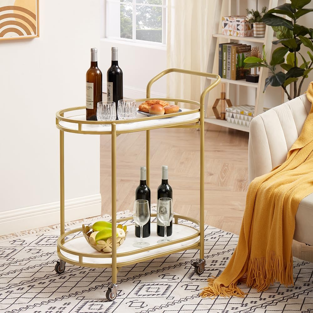 2-Tier Bar Cart