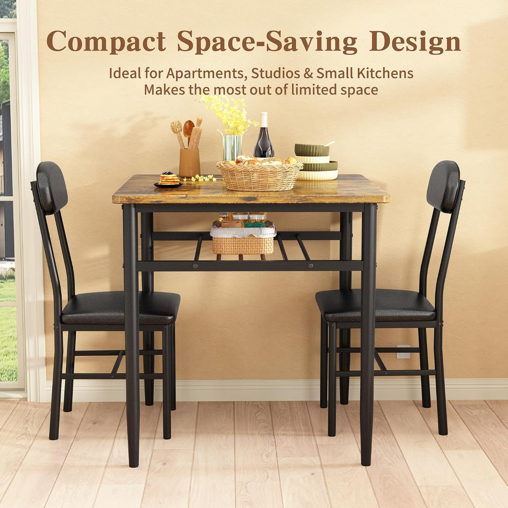 Square Dining Table Set
