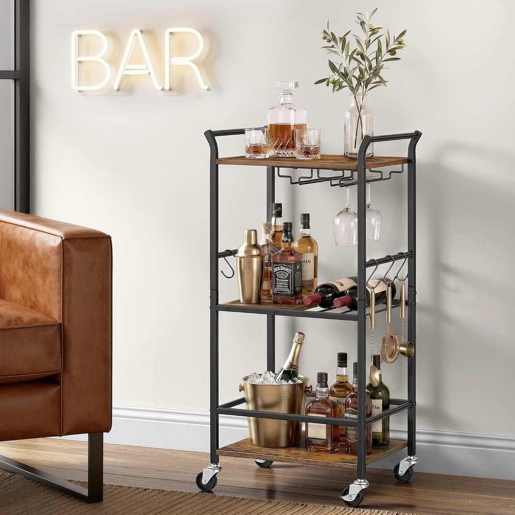 3-Tier Bar Cart