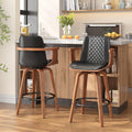 Swivel Bar Stools Set of 2
