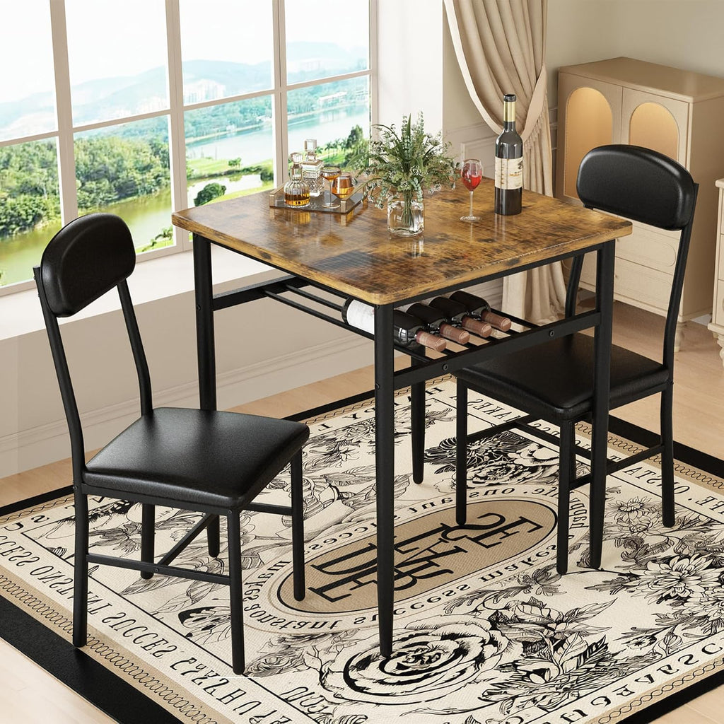 Square Dining Table Set