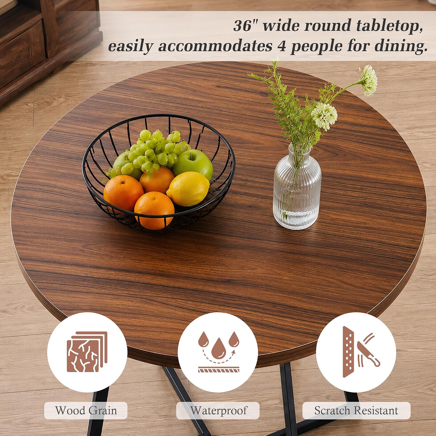 Round Dining Table Set