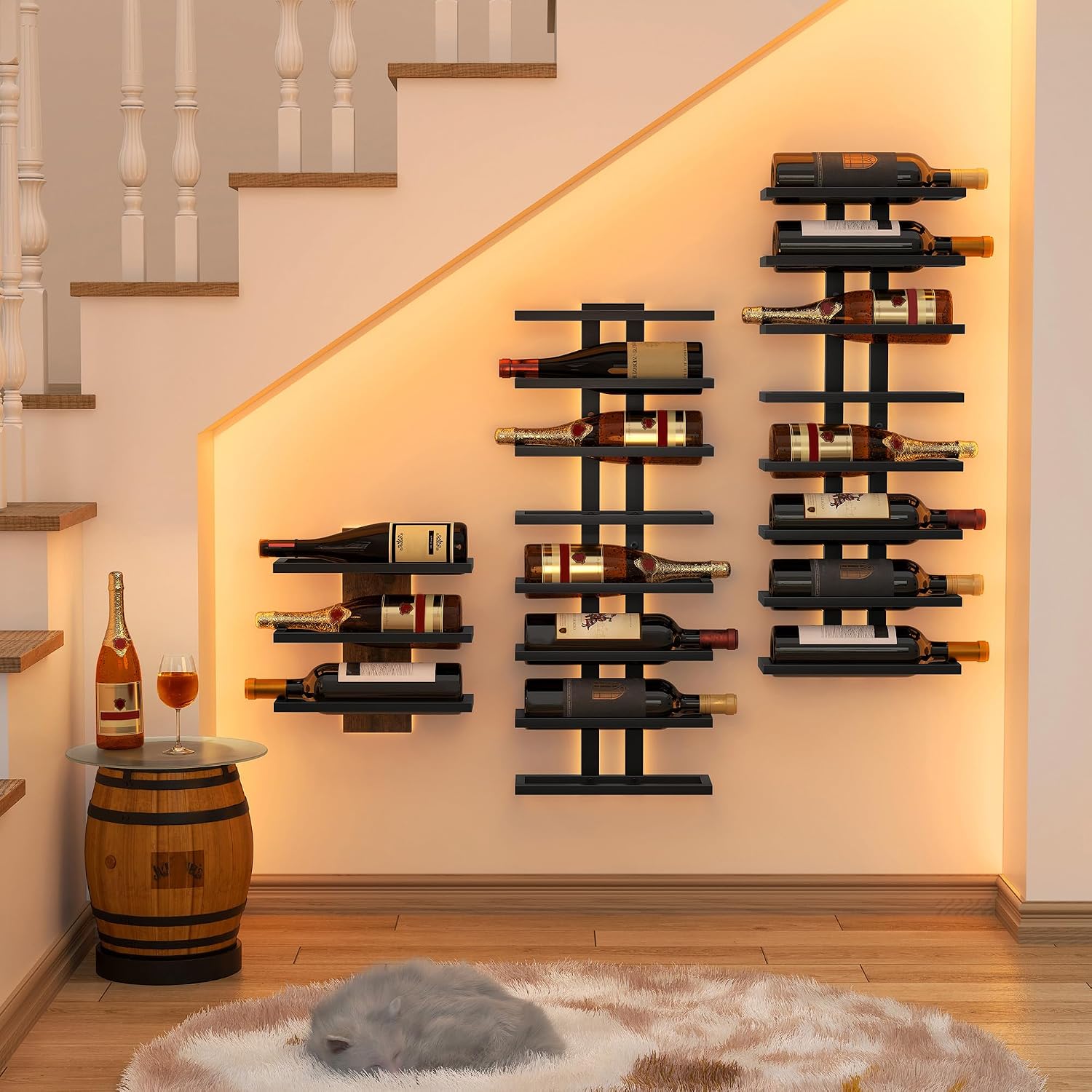 Wall Mount Wine Rack
