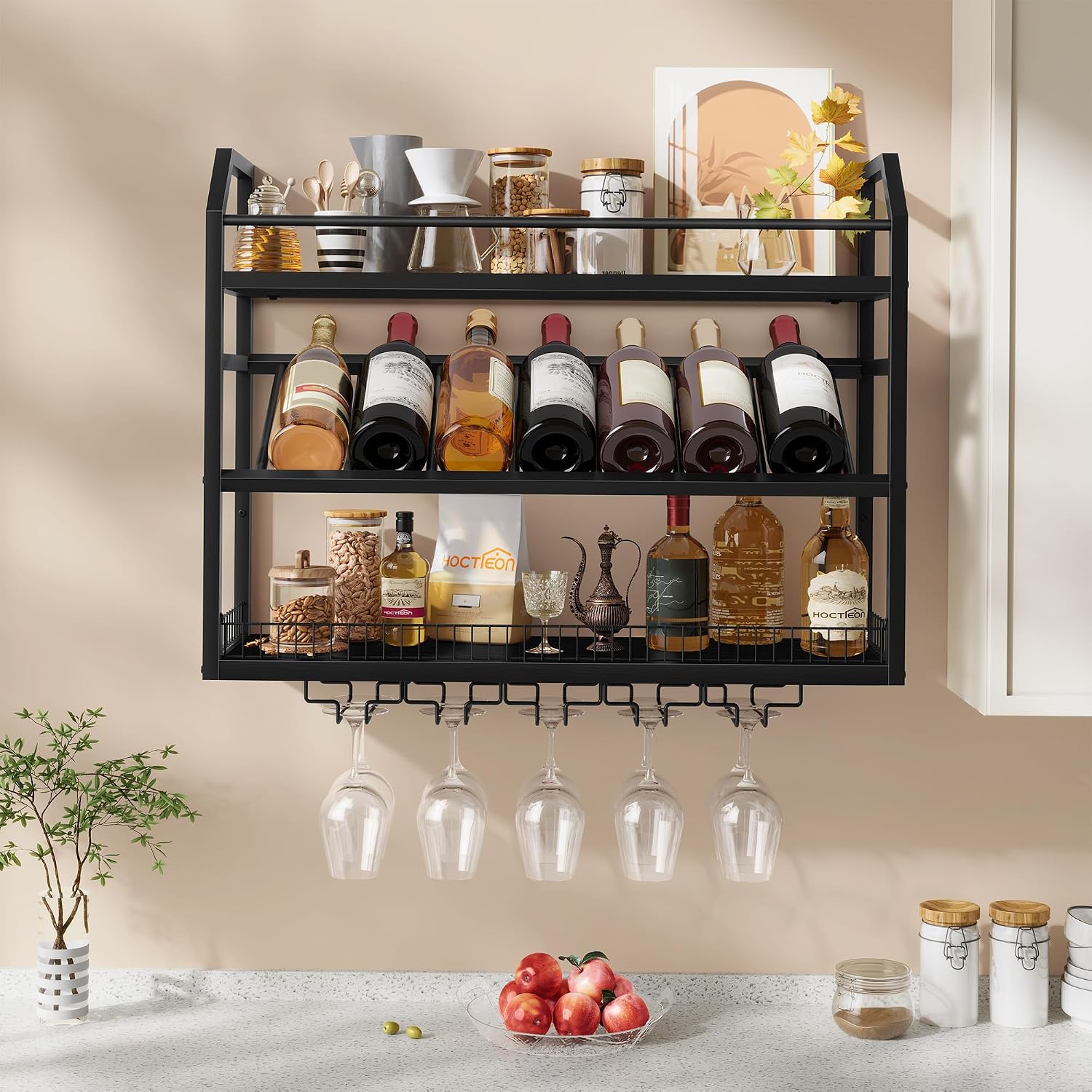 Wall Mount Wine Rack