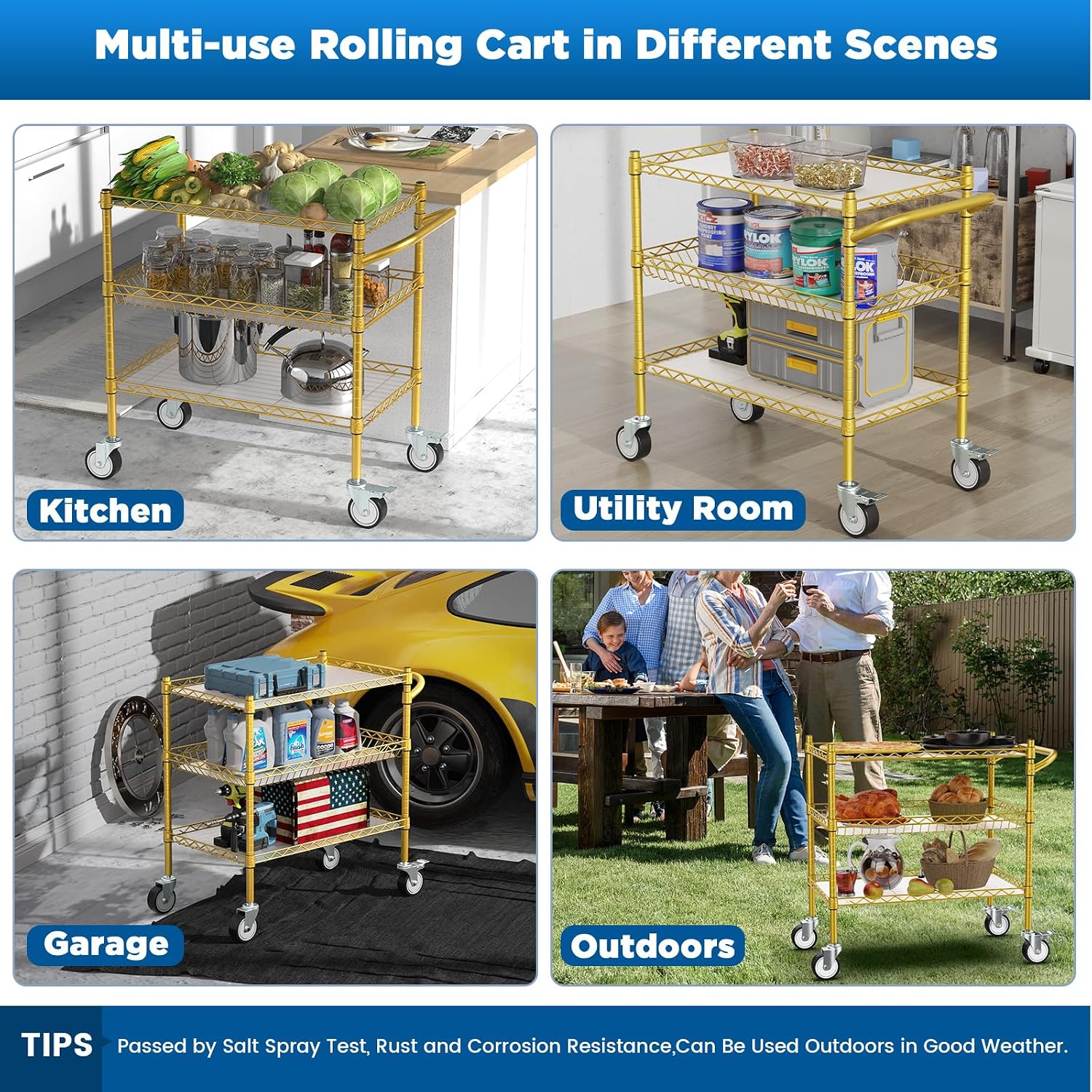 Rolling Utility Cart