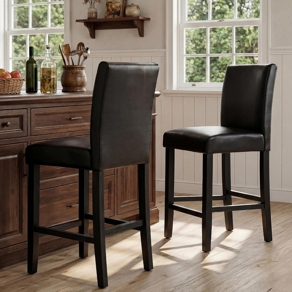Counter Height Bar Stools Set of 2