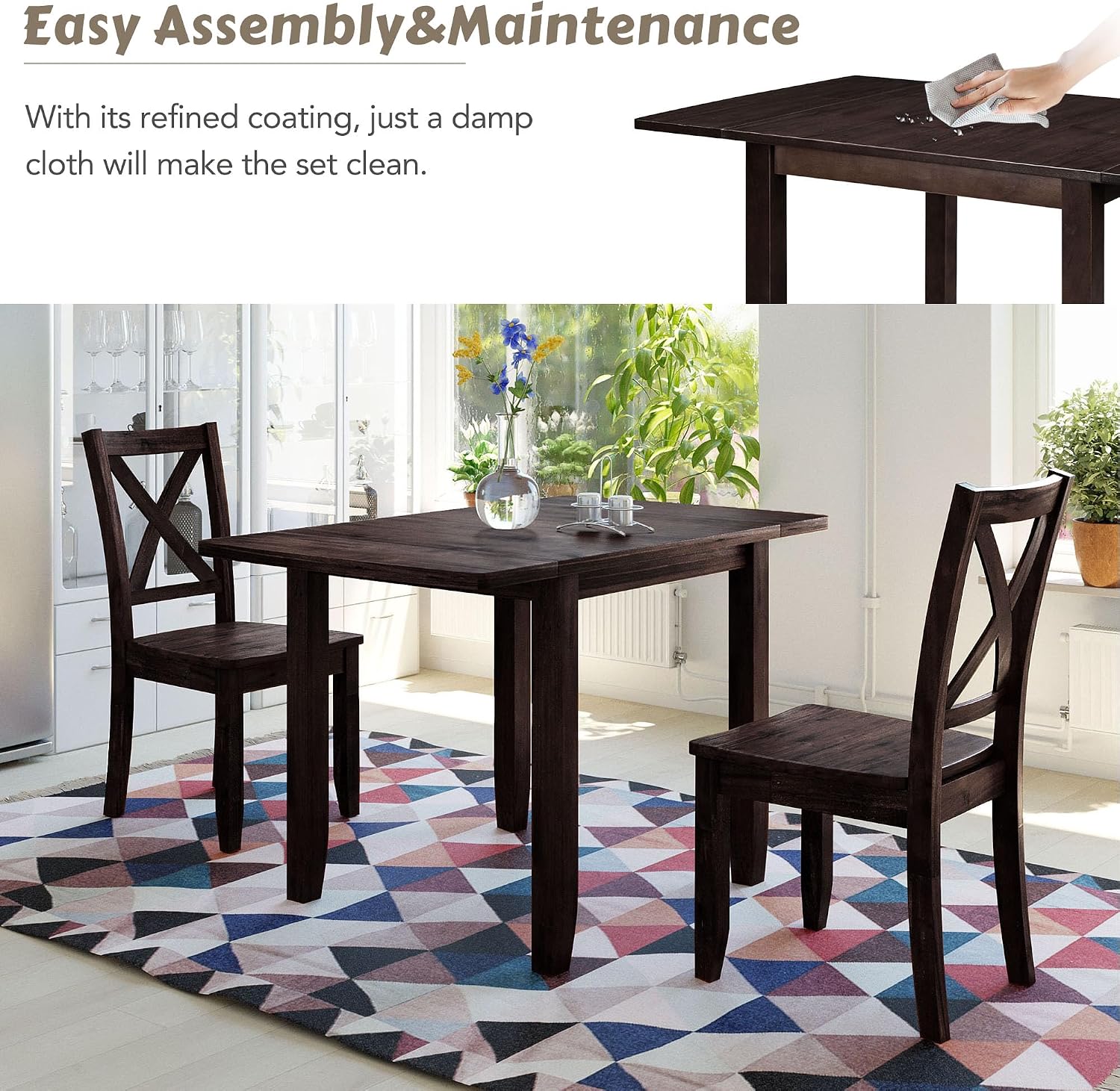 Drop Leaf Dining Set