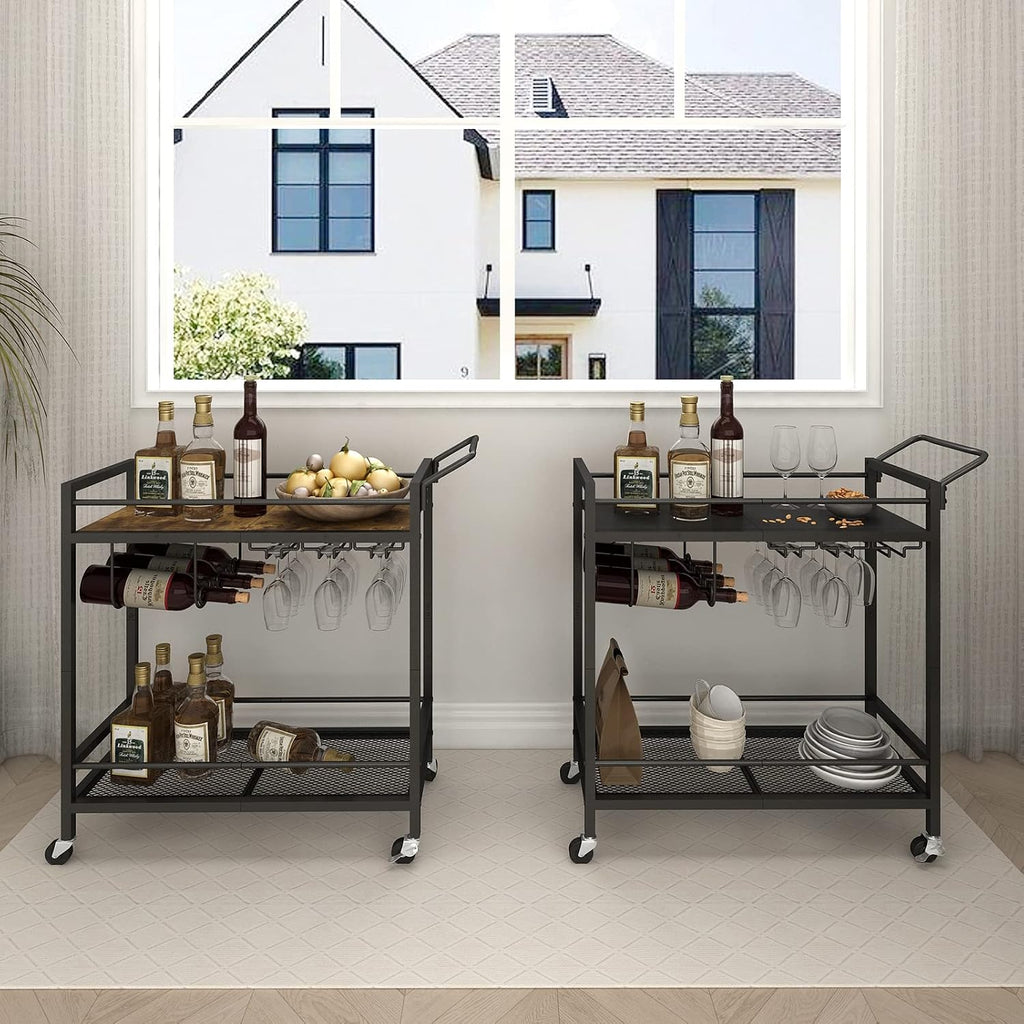 Rolling Bar Cart