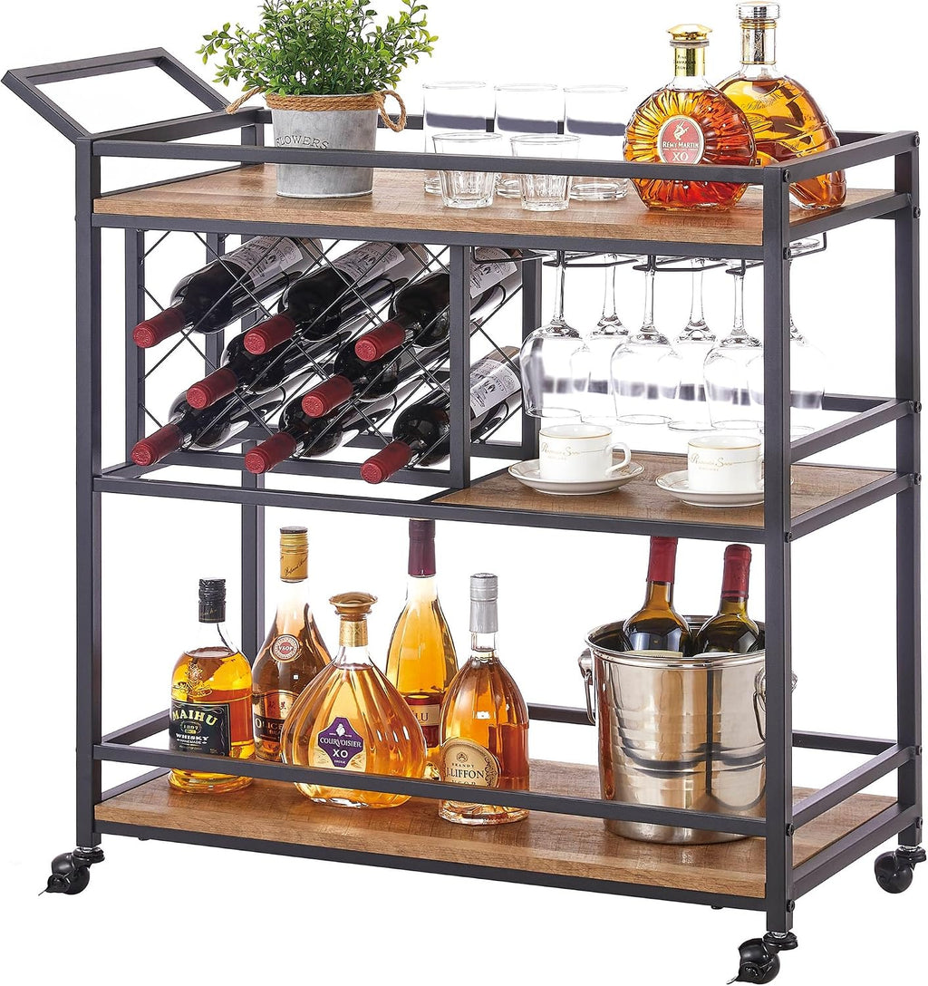 3-Tier Bar Cart