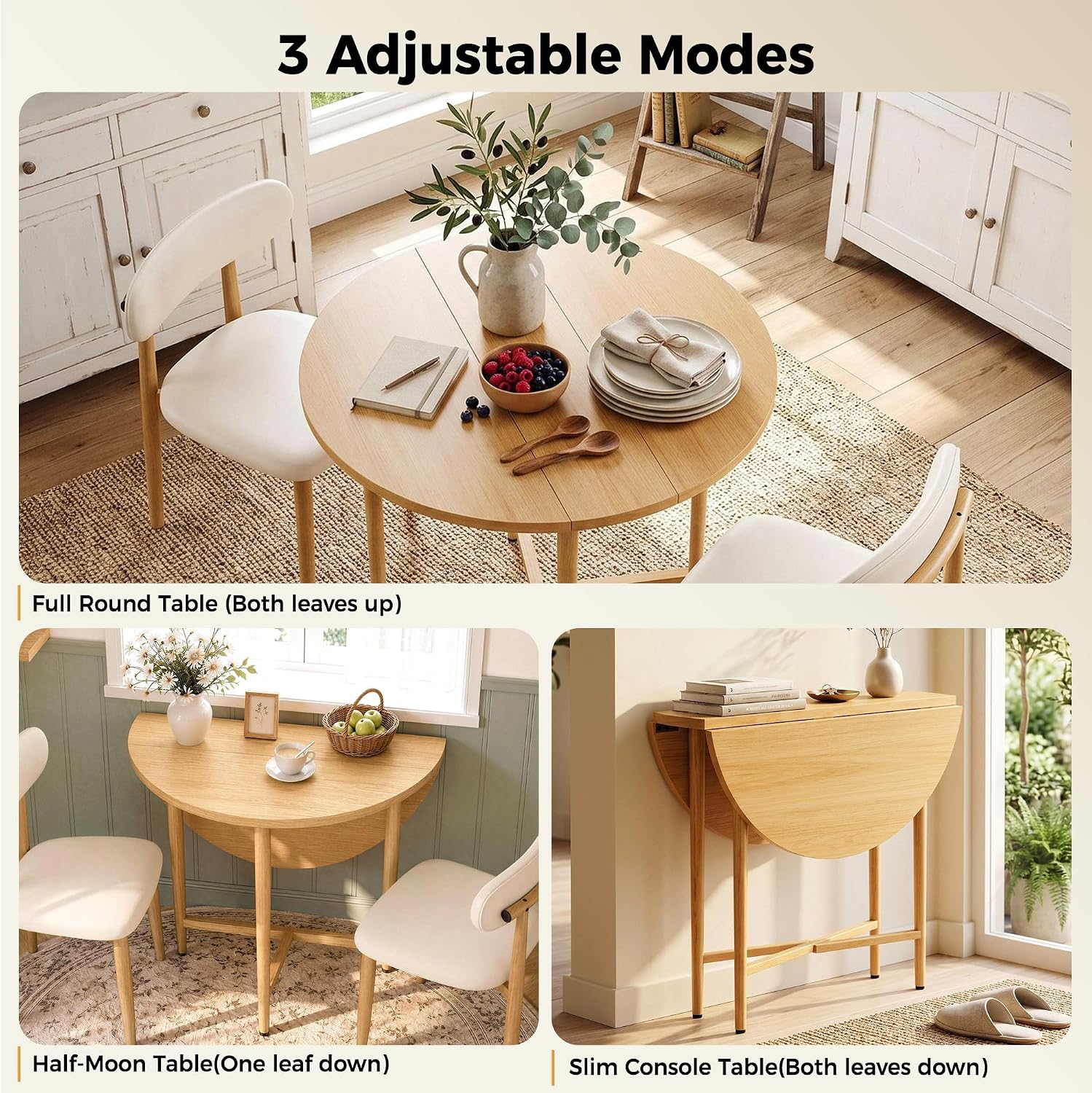 Round Dining Table Set