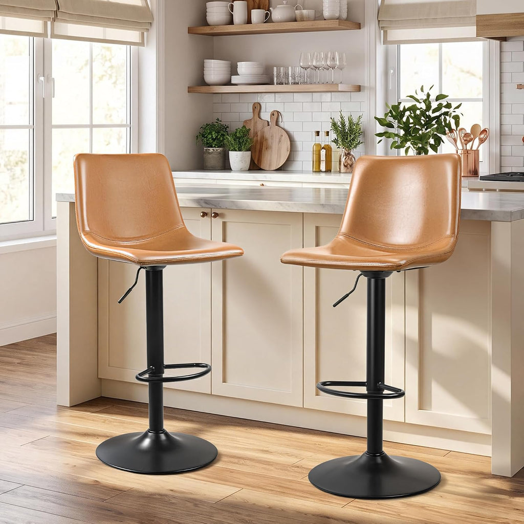 Adjustable Bar Stools Set of 2
