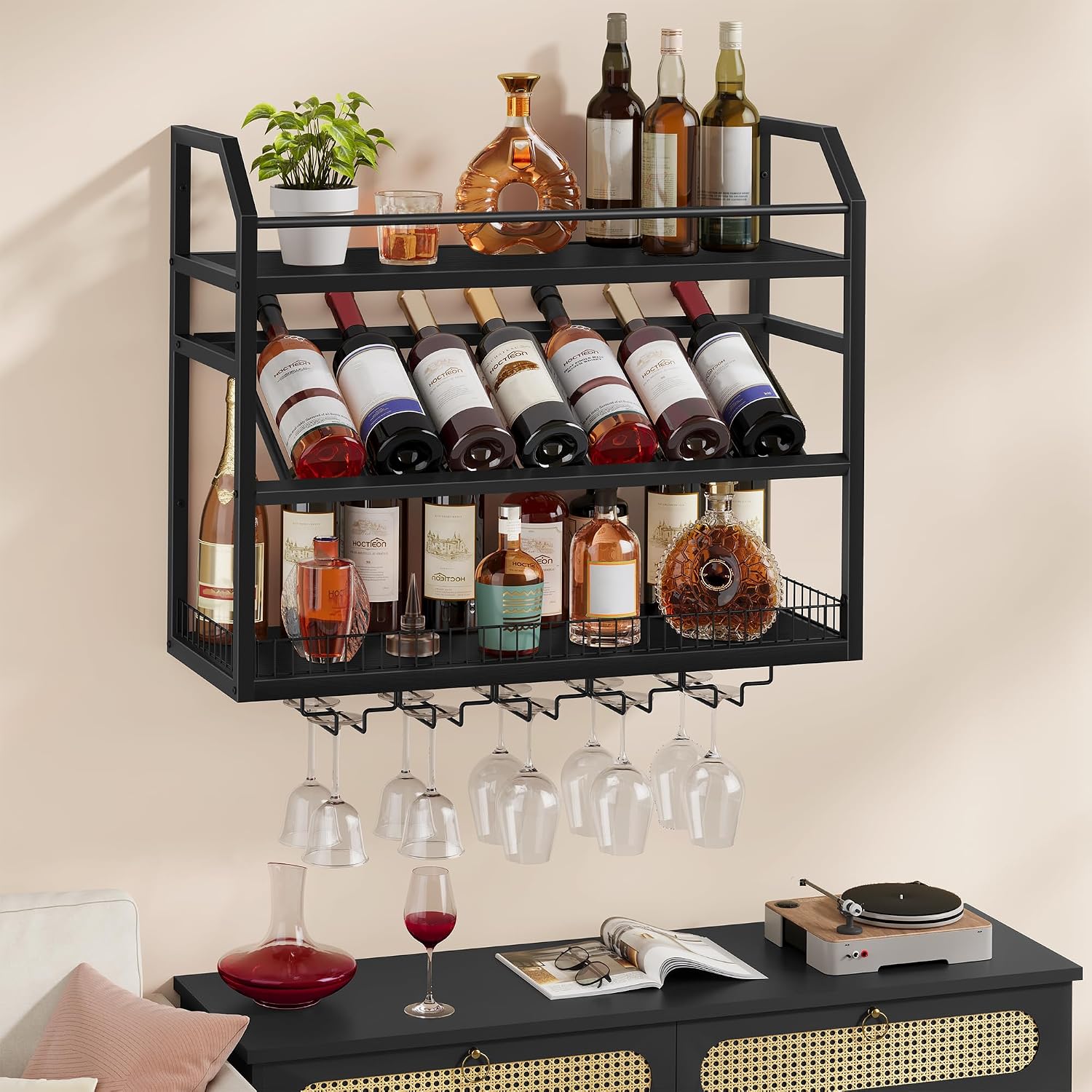 Wall Mount Wine Rack