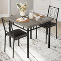 3-Piece Farmhouse Dining Table Set