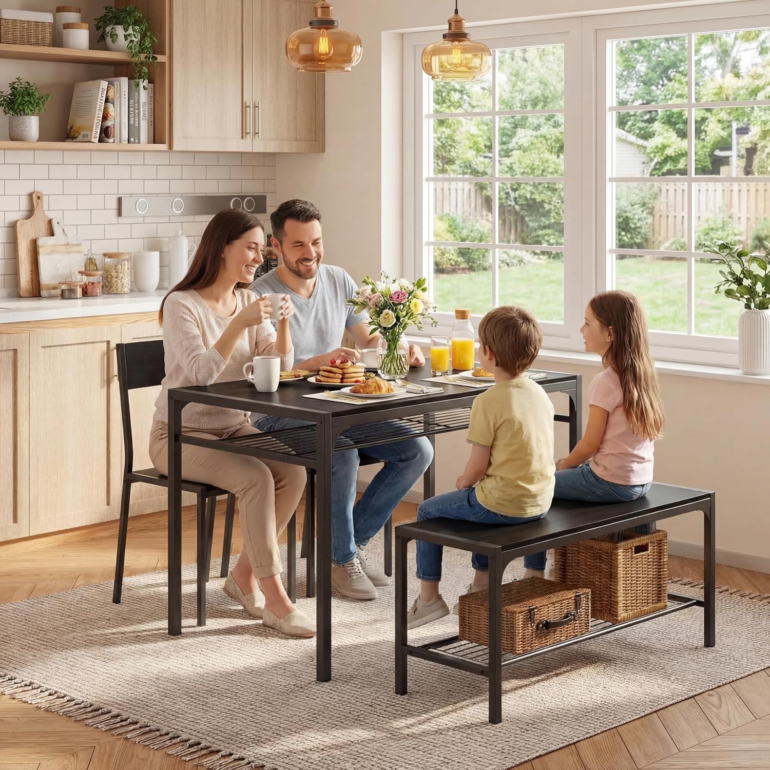 4-Piece Dining Table Set